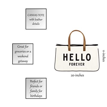 Santa Barbara Tote Bag For Women Stylish Cotton Canvas Handbag