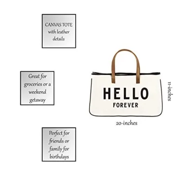 Santa Barbara Tote Bag For Women Stylish Cotton Canvas Handbag