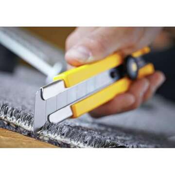 OLFA 25mm Heavy-Duty Utility Knife with Adjustable Blade