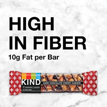 KIND Bars Dark Chocolate Cherry Cashew Snacks 12 Count