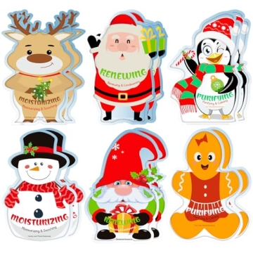 Timgle 24 Pcs Christmas Stocking Stuffers Bulk Facial Masks Skincare Face Sheet Masks Holiday Gifts ...