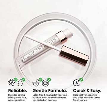 Companion Eyelash Glue - Strong Hold and Dry Clear