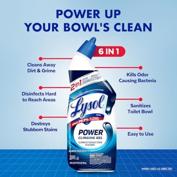 Lysol Toilet Bowl Cleaner for a Fresh & Pristine Bathroom