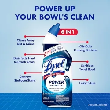 Lysol Toilet Bowl Cleaner for a Fresh & Pristine Bathroom