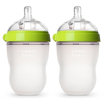 Comotomo Baby Bottle Double Pack for Easy Feeding