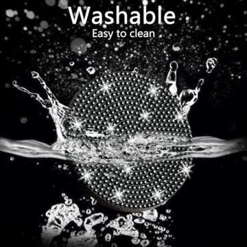 Bling Car Cup Holder Coasters - Stylish & Durable 2 pcs Set