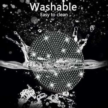 Bling Car Cup Holder Coasters - Stylish & Durable 2 pcs Set