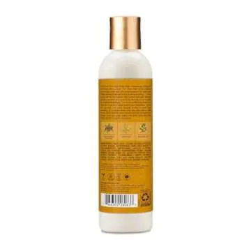 SheaMoisture Jamaican Black Castor Oil 11.5oz Leave In Conditioner and Raw Shea Butter 8oz Detangler Damaged Hair Bundle