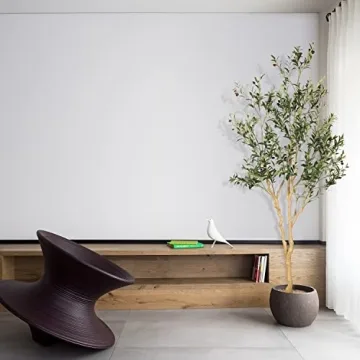 Realead 7ft Faux Olive Tree - Realistic Indoor Silk Olive Decor