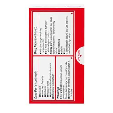 Tylenol Extra Strength Dissolve Packs, 500 mg Acetaminophen Pain Reliever & Fever Reducer, On-The-Go Powder Packets for Minor Aches & Pains, Ibuprofen- & Aspirin-Free, Berry Flavor, 12 ct