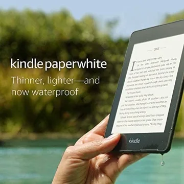 Kindle Paperwhite 2018 Waterproof with 2X Storage