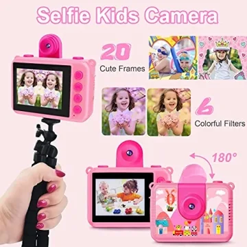 GKTZ Kids Waterproof Camera - Fun Action Shooter for Ages 4-12