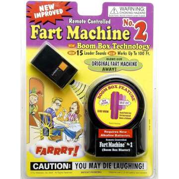 Fart Machine with Boom Box Tech