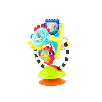 Sassy Fishy 2-in-1 Suction Cup High Chair Toy for Babies