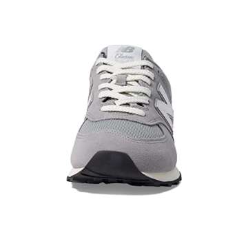 New Balance Unisex 574 V2 Sneaker, Grey/White, 6 US Men