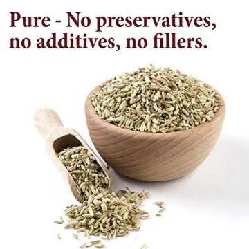 The Spice Way Fennel Seed Ground - bulk seeds powder great for tea and cooking 8 oz