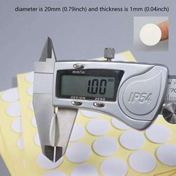 Tangser Candle Wick Stickers, 420 Durable Pieces for Creating Candles