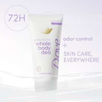 Dove Whole Body Deo Cream Deodorant 72h Odor Control