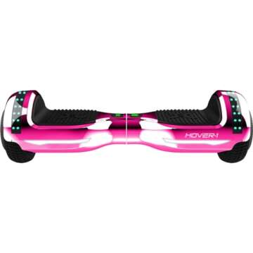 Hover-1 Matrix Electric Self Balancing Hoverboard with 6.5” LED Tires, Color-Changing Fender Light...