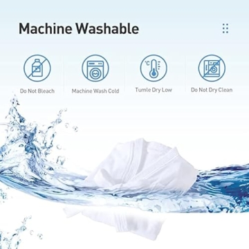 Acanva Plush Cotton Spa Kimono Bathrobe for Women & Men