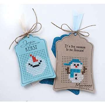 Marianne Design Craftables Cross Stitch Cutting and Embossing Die for Creative Projects