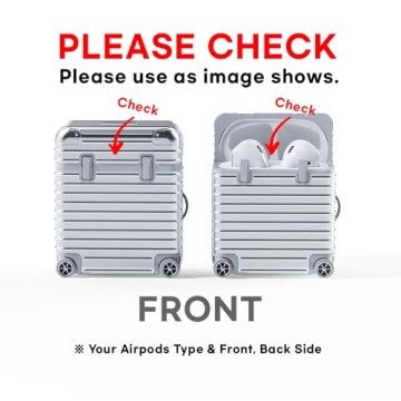 Miak AirPods Case with Keychain - Stylish Protection and Functionality