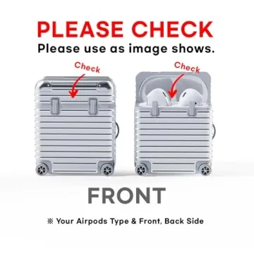 Miak AirPods Case with Keychain - Stylish Protection and Functionality