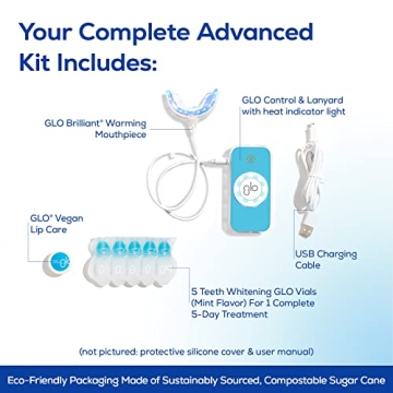 GLO Brilliant Advanced White Smile Teeth Whitening Device