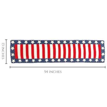 Buy Decozen Patriotic Table Runner for Independence Day