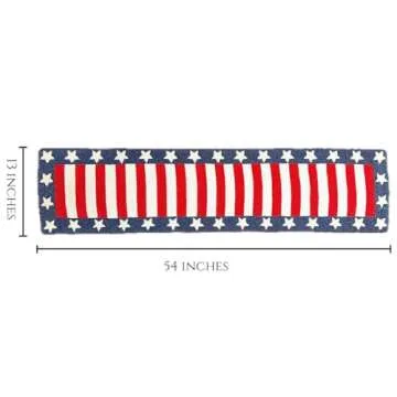 Buy Decozen Patriotic Table Runner for Independence Day