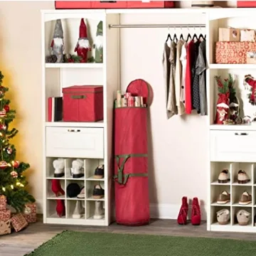 ZOBER Wrapping Paper Storage - 40" Organizer for 20 Rolls