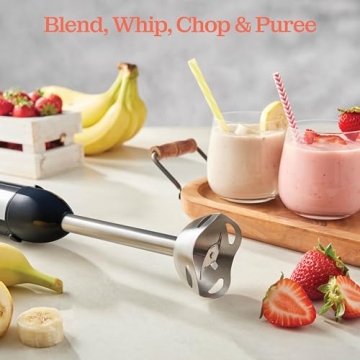 500W Powerful Immersion Blender with Turbo Mode