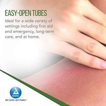 Dynarex Bacitracin Topical Ointment USP - Wound Care Supplies for Minor Cuts, Scrapes & Burns - Helps Keep Wounds Clean, Supports Quick Recovery - 1 oz. Tube, 1 Count