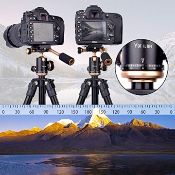 YoTilon Lightweight Tripod for Cameras – Travel Friendly
