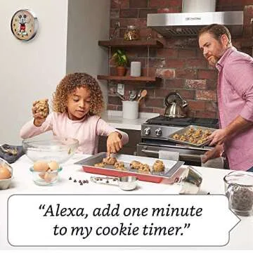 Echo Wall Clock Disney Mickey Mouse Edition Unique Timers