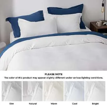 Bedsure Ultra Soft California King Duvet Cover Set