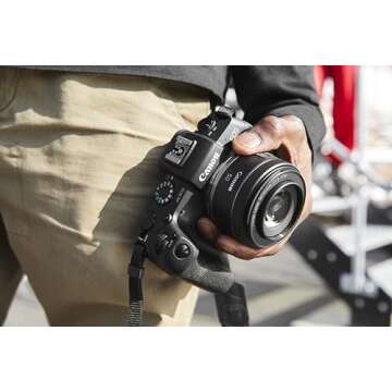 Canon RF 50mm F1.8 STM Lens | Compact and Lightweight, Fast F1.8 Aperture, Compatible with All Canon EOS R Series Cameras, Black