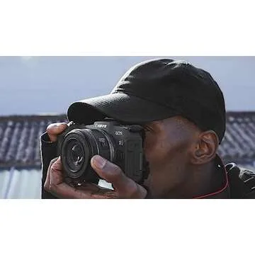 Canon RF 50mm F1.8 STM Lens | Compact and Lightweight, Fast F1.8 Aperture, Compatible with All Canon EOS R Series Cameras, Black