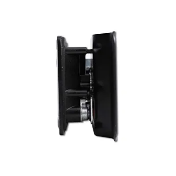 RV Travel Trailer Entry Door Lock Polar Black Paddle Deadbolt