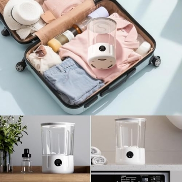 Drtenvd Portable Mini Washing Machine for Travel & Home