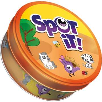 Zygomatic Spot It! Animals Game - Eco-Friendly Fun for All