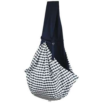 GHIFANT Dog and Cat Sling Carrier Little Pet Carrier Shoulder Crossbody Pet Slings for Outdoor Trave...