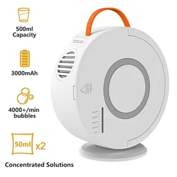 Automatic Bubble Machine for Kids Rechargeable Portable Toy