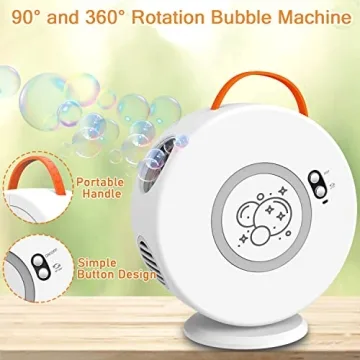Automatic Bubble Machine for Kids Rechargeable Portable Toy