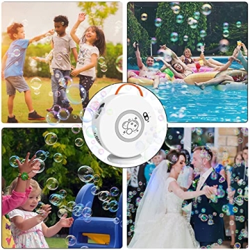 Automatic Bubble Machine for Kids Rechargeable Portable Toy