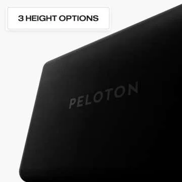 Peloton Yoga Block | Premium EVA Foam Yoga Blocks Available in Set of Two with Curved Edges and Corners, Accessories for Beginner and Advanced Yoga, 9 x 6 x 4 inches, Black/Red
