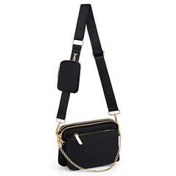UTO Small Crossbody Bags for Women - 3 in 1 Stylish Trendy Purse