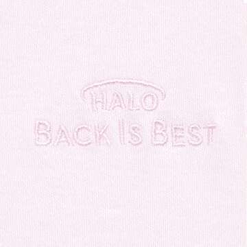 HALO SleepSack, 100% Cotton Wearable Blanket, Swaddle Transition Sleeping Bag, TOG 0.5, Soft Pink, X-Large, 18-24 Months