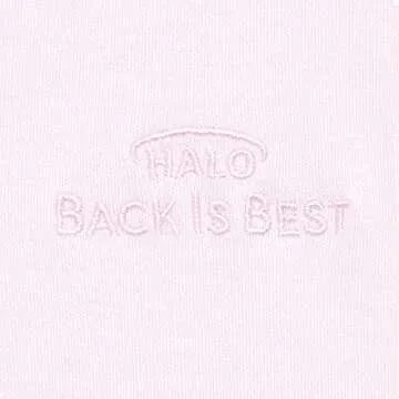 HALO SleepSack, 100% Cotton Wearable Blanket, Swaddle Transition Sleeping Bag, TOG 0.5, Soft Pink, X-Large, 18-24 Months