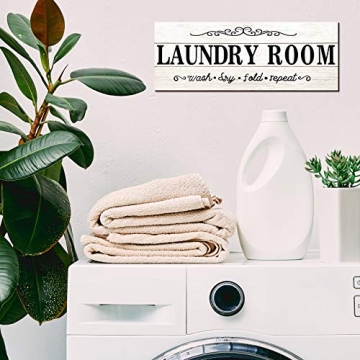 Rustic Laundry Room Sign for Home Decor and Gifts
